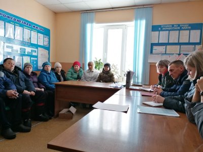 Сход граждан в селе Вагино
